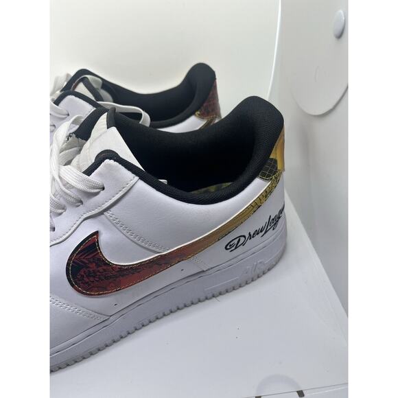 Nike Air Force 1 Low Drew League 2021 White Multicolor DM7578-100 Men Sz 15 main image 15